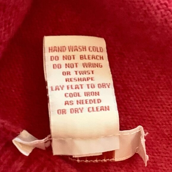 Sundance sweater large turtleneck ribbed pink lambswool cowlneck - Picture 8 of 8